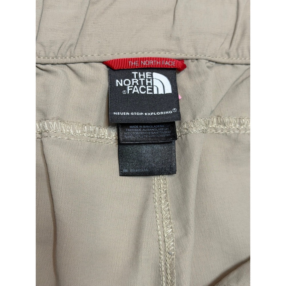 The North Face Paramount Convertible Cargo Pants Tan Hiking Zip Off Sz 2XL - Picture 2 of 14